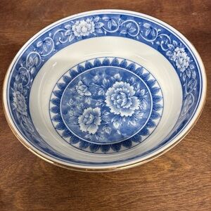 Tiffany & Co. Imary-Style Floral Chinoiserie Porcelain Bowl